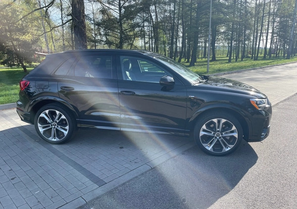 Audi Q3 cena 159900 przebieg: 46291, rok produkcji 2021 z Jordanów małe 121